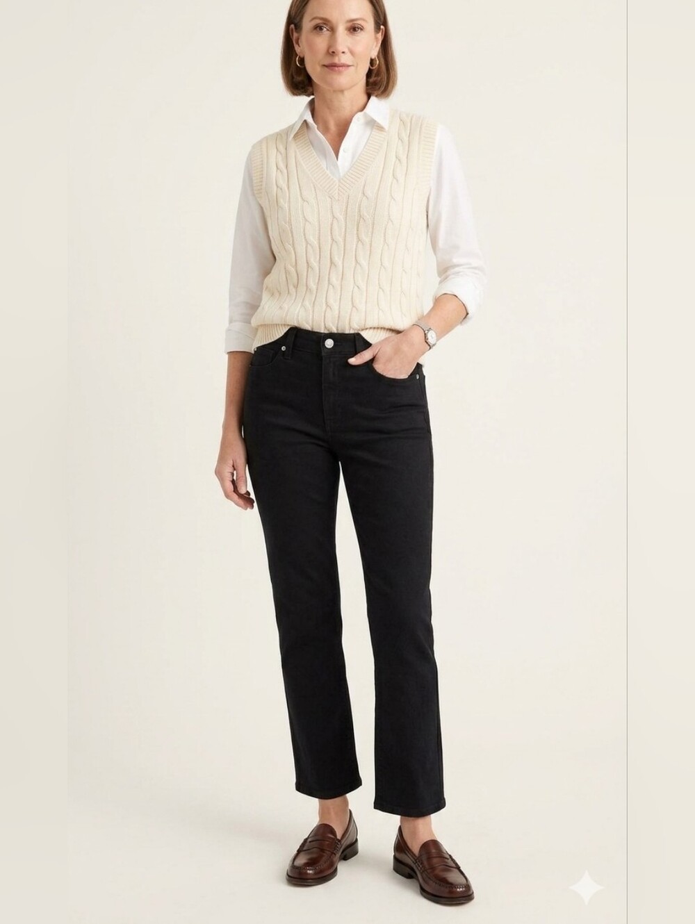 Escada Sport Black Jeans Stretchy Straight Leg Like New